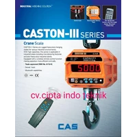 Timbangan Gantung CAS  Caston III Series 50 Ton - Service + Tera 