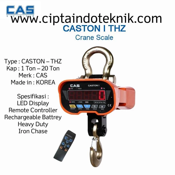 Timbangan gantung Digital CAS Type Caston THZ 