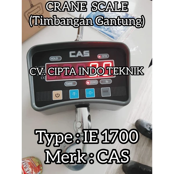 Timbangan Gantung 1 Ton Type IE - 1700 Brand CAS 