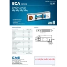 Load cell CAS Type BCA Kapasitas 5 - 100 Kg  3