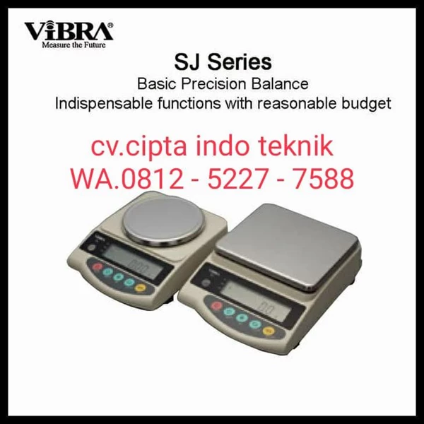 Timbangan Precision Balance VIBRA Type SJ Series 