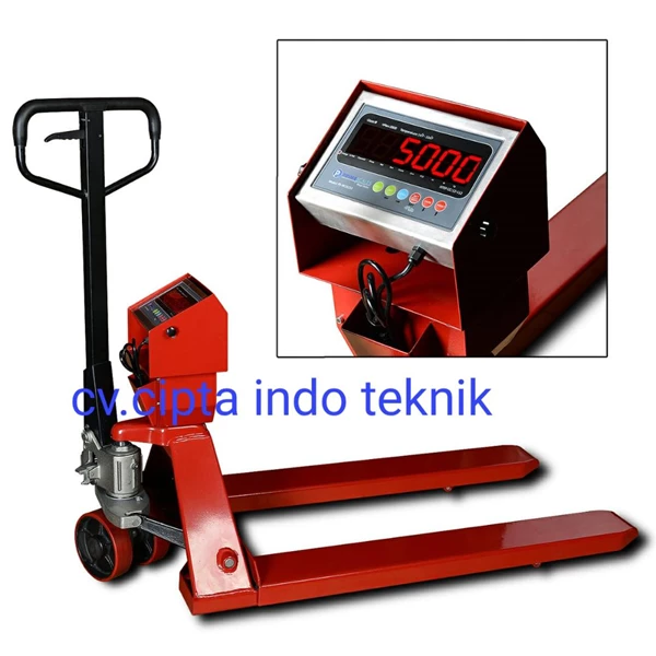 Hand Pallet Scale Timbangan Sonic SP 320 S 