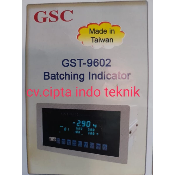 Indikator Timbangan GST 9602 Merk GSC 