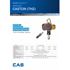Timbangan Gantung Digital Caston THZ Merk CAS Kapasitas Ton 3