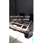 Timbangan Lantai Floor Scale 2 - 3 Ton Segala Merk Kualitas Heavy Duty - Service + Tera 4