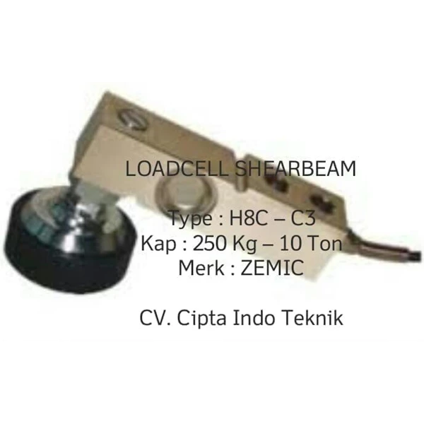 Zemic - Load cell H8C C3 Shearbeam 