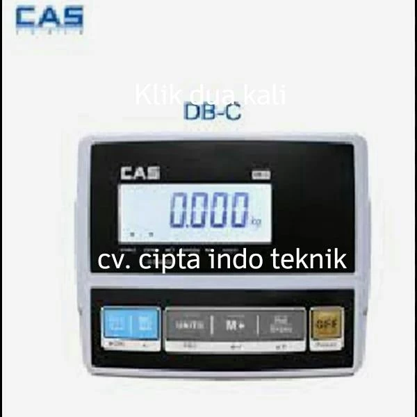 Timbangan Lantai CAS  DB - C 1 Ton x 0.2 Kg Rechargeable Battrey