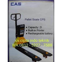 Hand Pallet Scale Heavy Duty CAS Kapasitas 2 Ton