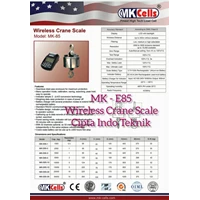 Timbangan Gantung Wirelles 30 Ton MK E85 MK Cells 