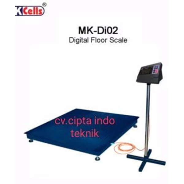Timbangan Lantai Digital MK Cells Type MK Di02 Printer 