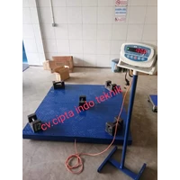 Timbangan Lantai Digital 1.5 M X 1.5 M 1 - 2 Ton 