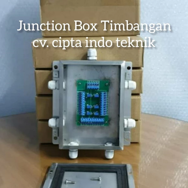 Junction Box Timbangan 4 / 6 / 8 Hole - 6 Load cell 