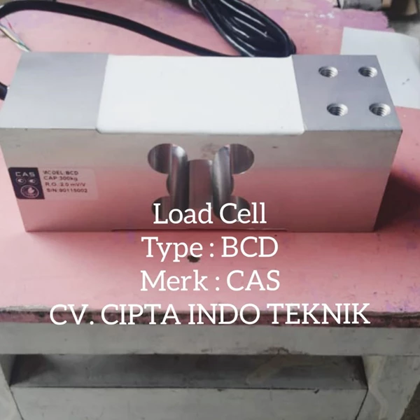 Load cell BCD 300 Kg Merk CAS + Melayani Service / Tera Timbangan 