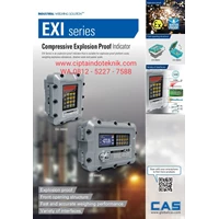 Indikator Timbangan CAS EXI 200 AD Explosion Proof - ATEX 