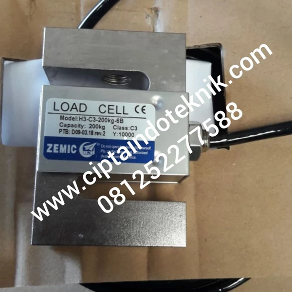 Load cell ZEMIC H3 - C3 - 500 Kg - Load cell Tension 