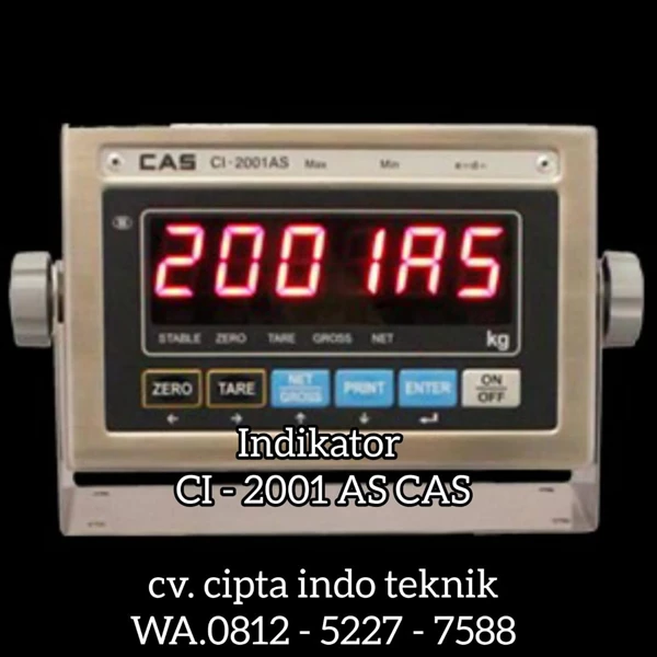 Indikator Timbangan CAS Type CI - 2001 AS 