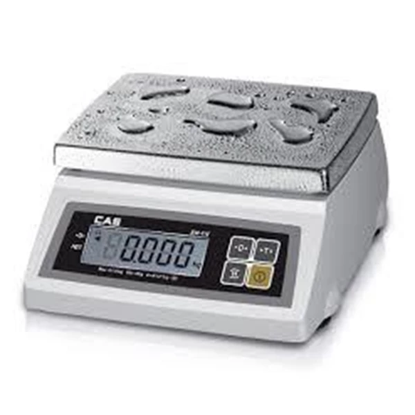 TABLE SCALES WATER PROOF Brand CAS COPYRIGHT INDO ENGINEERING