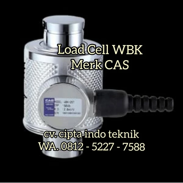Load cell CAS Type WBK Kapasitas 30 Ton 
