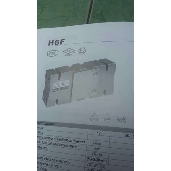 LOADCELL  ZEMIC  H6F 