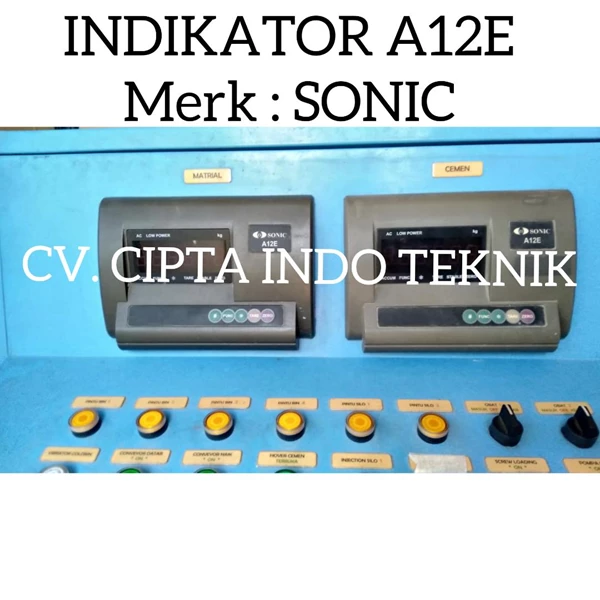 Indikator Timbangan  A12E  MERK SAYAKI / Sayaki + Tera + Spare Part Timbangan 