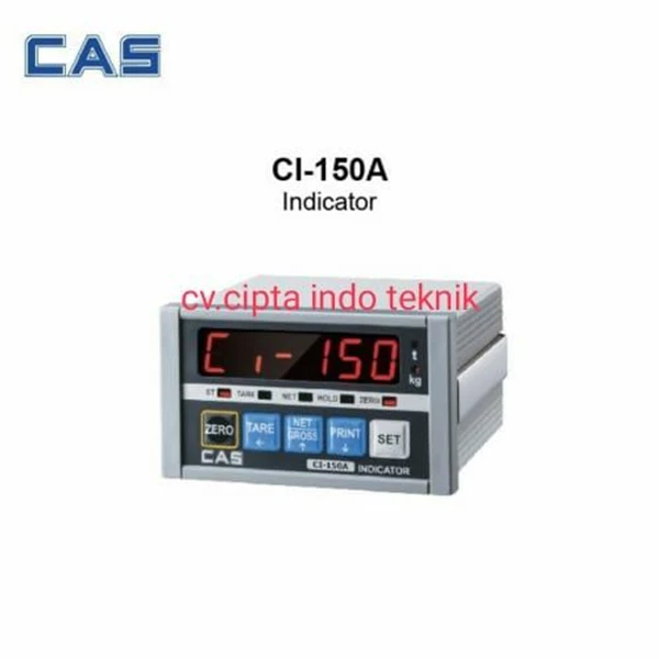 Indikator Timbangan CI 150 A Merk CAS / Tera + Service 