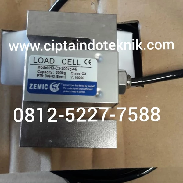 LOAD CELL S MERK ZEMIC H3 - C3 200 - 300 Kg 