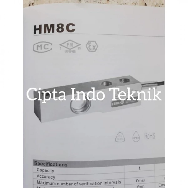 LOAD CELL  ZEMIC  HM 8C - C3  - CV. CIPTA INDO TEKNIK 