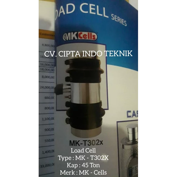 LOAD CELL MK T 302 X MERK MK CELLS - CV. CIPTA INDO TEKNIK 