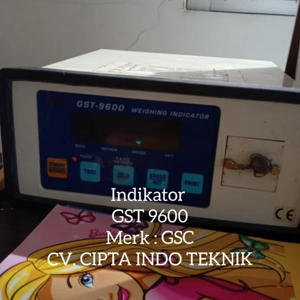 INDIKATOR TIMBANGAN GST - 9600 MERK GSC - ORIGINAL 