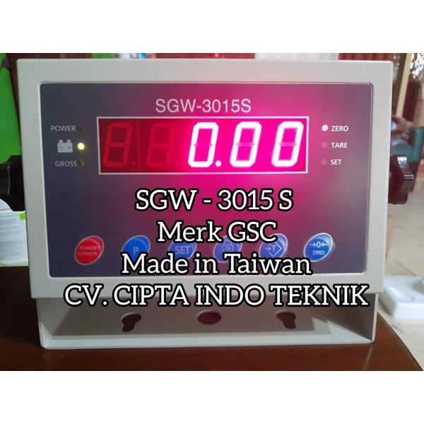 GSC - Indikator Timbangan SGW - 3015 S 