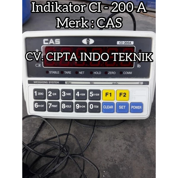 Indikator Timbangan CAS - CI - 200 A 