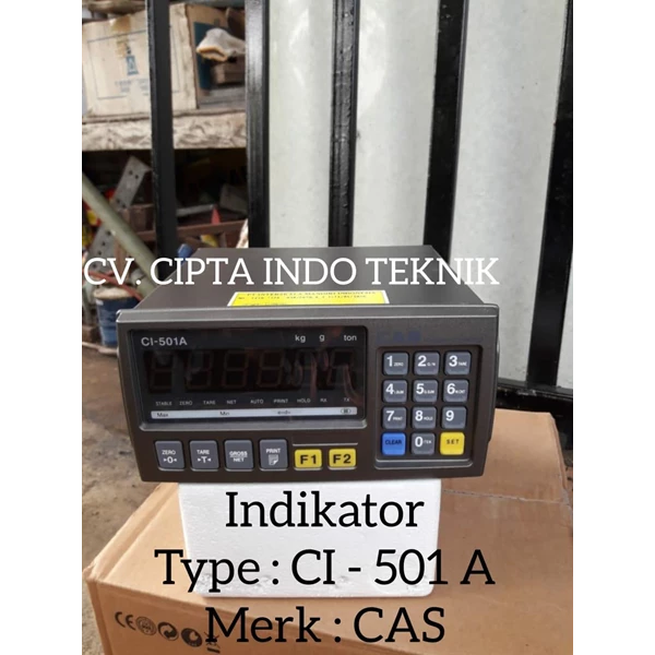 Indikator Timbangan CAS  Type CI - 501 A 