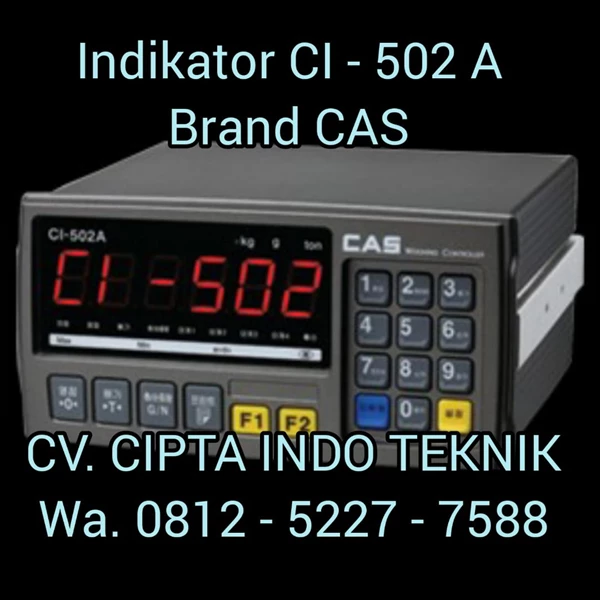 Indikator Timbangan CAS Type CI - 502 A 