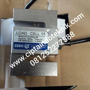 Load cell H3 - C3 Merk ZEMIC 1 - 2 Ton 