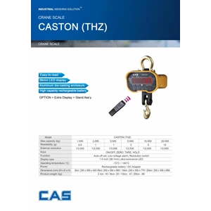 Crane Scale CAS Type Caston THZ  5 Ton 