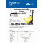 Hand pallet Scale Printer Type A9P Merk Sayaki - Timbangan  1