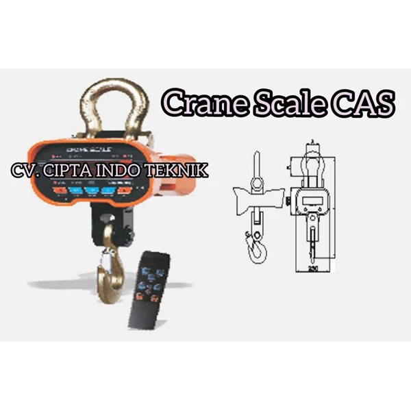 Crane Scale CAS Type Caston THZ - Timbangan Gantung 